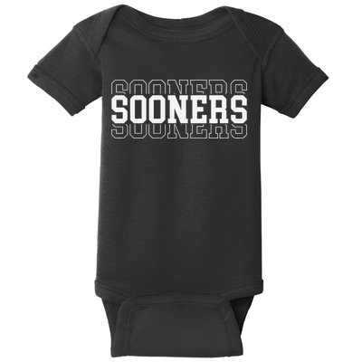 Sooners Game Day Oklahoma Baby Bodysuit