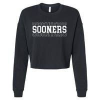 Sooners Game Day Oklahoma Cropped Pullover Crew