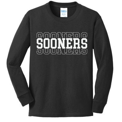 Sooners Game Day Oklahoma Kids Long Sleeve Shirt