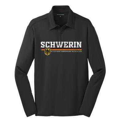 Schwerin Germany Deutschland Silk Touch Performance Long Sleeve Polo