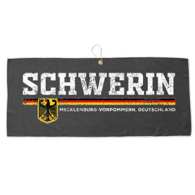 Schwerin Germany Deutschland Large Microfiber Waffle Golf Towel