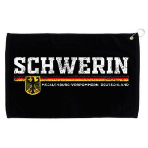 Schwerin Germany Deutschland Grommeted Golf Towel