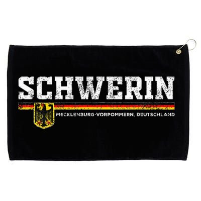 Schwerin Germany Deutschland Grommeted Golf Towel