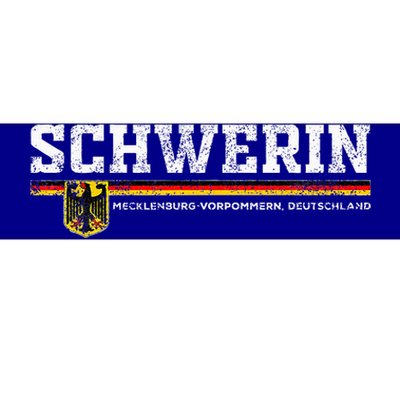 Schwerin Germany Deutschland Bumper Sticker