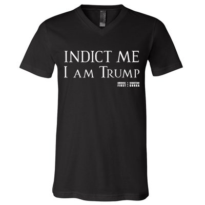 Sebastian Gorka Drg Indict Me I Am Trump America First V-Neck T-Shirt