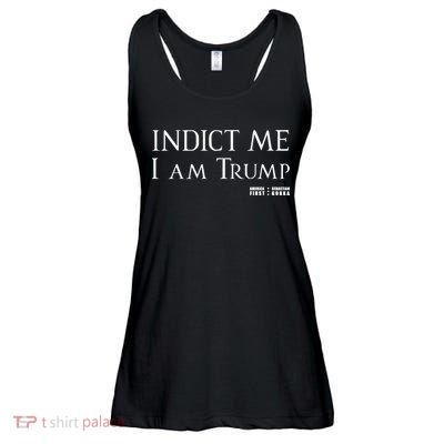 Sebastian Gorka Drg Indict Me I Am Trump America First Ladies Essential Flowy Tank