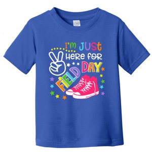 School Game Day IM Just Here For Field Day Teachers Gift Toddler T-Shirt