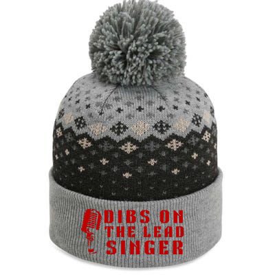 SINGER GIFT DIBS ON THE LEAD SINGER BAND VOCALIST The Baniff Cuffed Pom Beanie