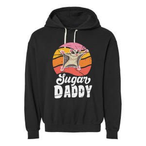 Sugar Glider Daddy For Sugar Glider Lover Garment-Dyed Fleece Hoodie