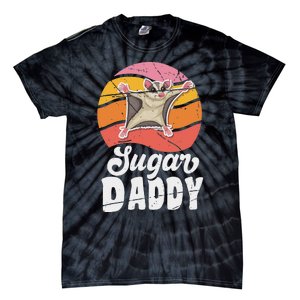 Sugar Glider Daddy For Sugar Glider Lover Tie-Dye T-Shirt