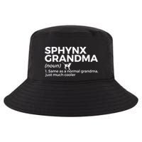 Sphynx Grandma Definition Funny Sphynx Cat Cool Comfort Performance Bucket Hat