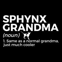Sphynx Grandma Definition Funny Sphynx Cat 16 in Basic Backpack