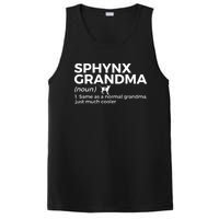 Sphynx Grandma Definition Funny Sphynx Cat PosiCharge Competitor Tank