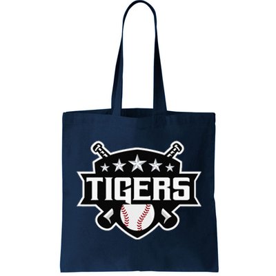 Sports Game Day Spirit Print Stars Mom Dad Cute Tote Bag