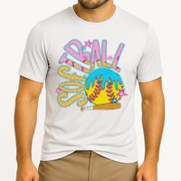 Softball Game Day Drip Ice Cream Drip Softball Cooling Performance Crew T-Shirt