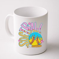 Softball Game Day Drip Ice Cream Drip Softball Mug