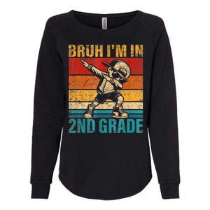 Second Grade Dabbing Boy Bruh IM In 2nd Grade Student Womens California Wash Sweatshirt