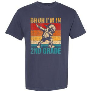 Second Grade Dabbing Boy Bruh IM In 2nd Grade Student Garment-Dyed Heavyweight T-Shirt