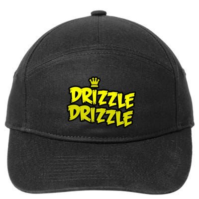 Soft Guy Era Drizzle Drizzle Funny 7-Panel Snapback Hat