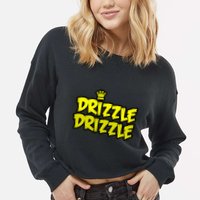 Soft Guy Era Drizzle Drizzle Funny Cropped Pullover Crew