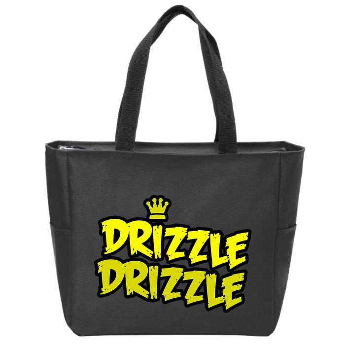 Soft Guy Era Drizzle Drizzle Funny Zip Tote Bag