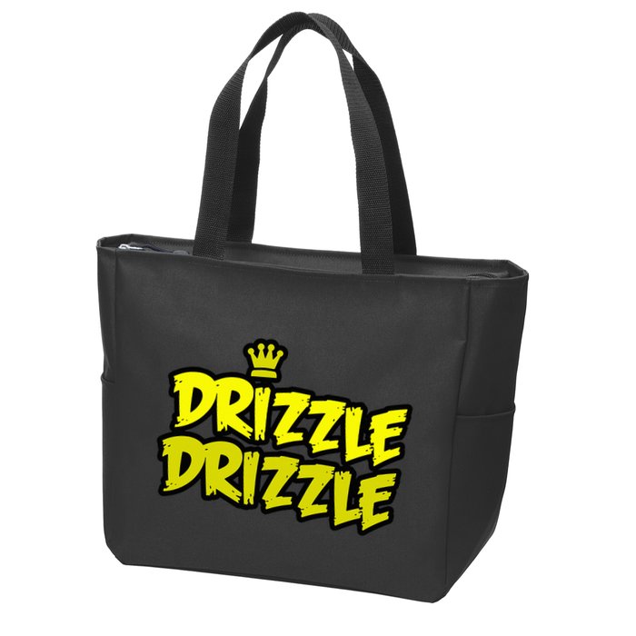 Soft Guy Era Drizzle Drizzle Funny Zip Tote Bag