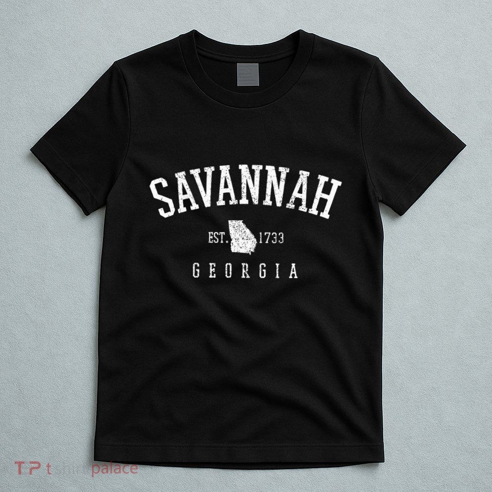 Savannah Georgia Est. 1733 Vintage T-Shirt
