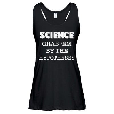 Science Grab 'Em By The Hypotheses Protester Ladies Essential Flowy Tank