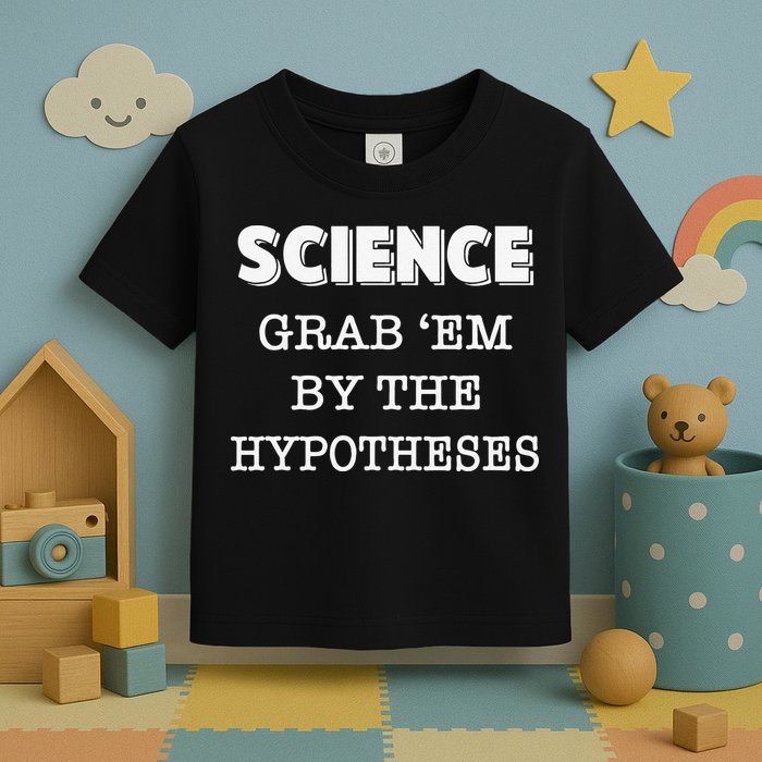 Science Grab 'Em By The Hypotheses Protester Toddler T-Shirt