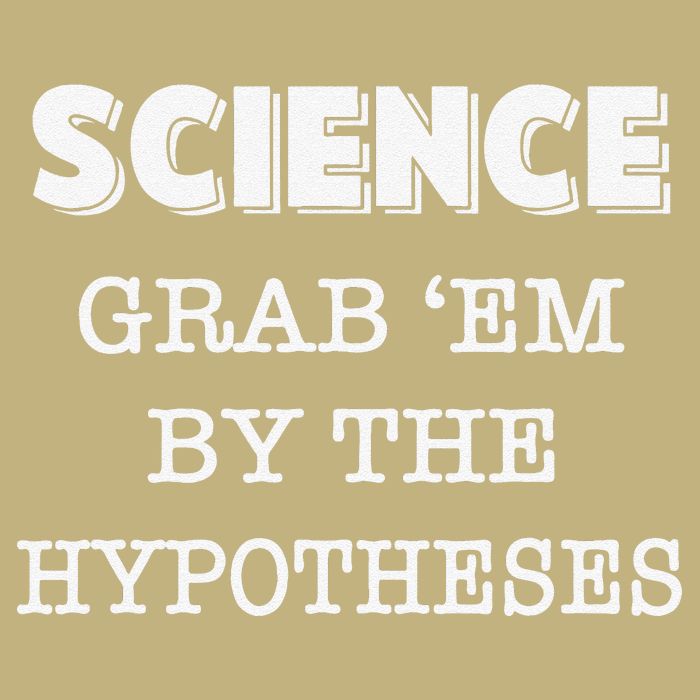 Science Grab 'Em By The Hypotheses Protester Sustainable Beanie