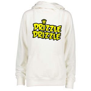 Soft Guy Era Drizzle Drizzle Womens Funnel Neck Pullover Hood