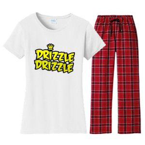 Soft Guy Era Drizzle Drizzle Women's Flannel Pajama Set