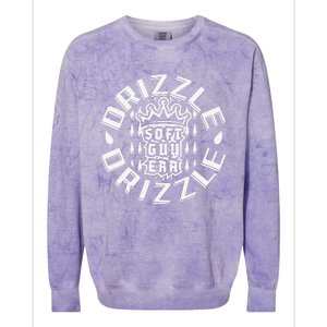 Soft Guy Era Drizzle Drizzle Funny Colorblast Crewneck Sweatshirt