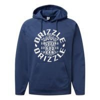 Soft Guy Era Drizzle Drizzle Funny Performance Fleece Hoodie