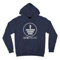 Stay Grounded Electrician Funny Tall Hoodie