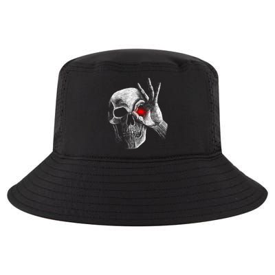 Skeleton Glowing Eye Cool Comfort Performance Bucket Hat