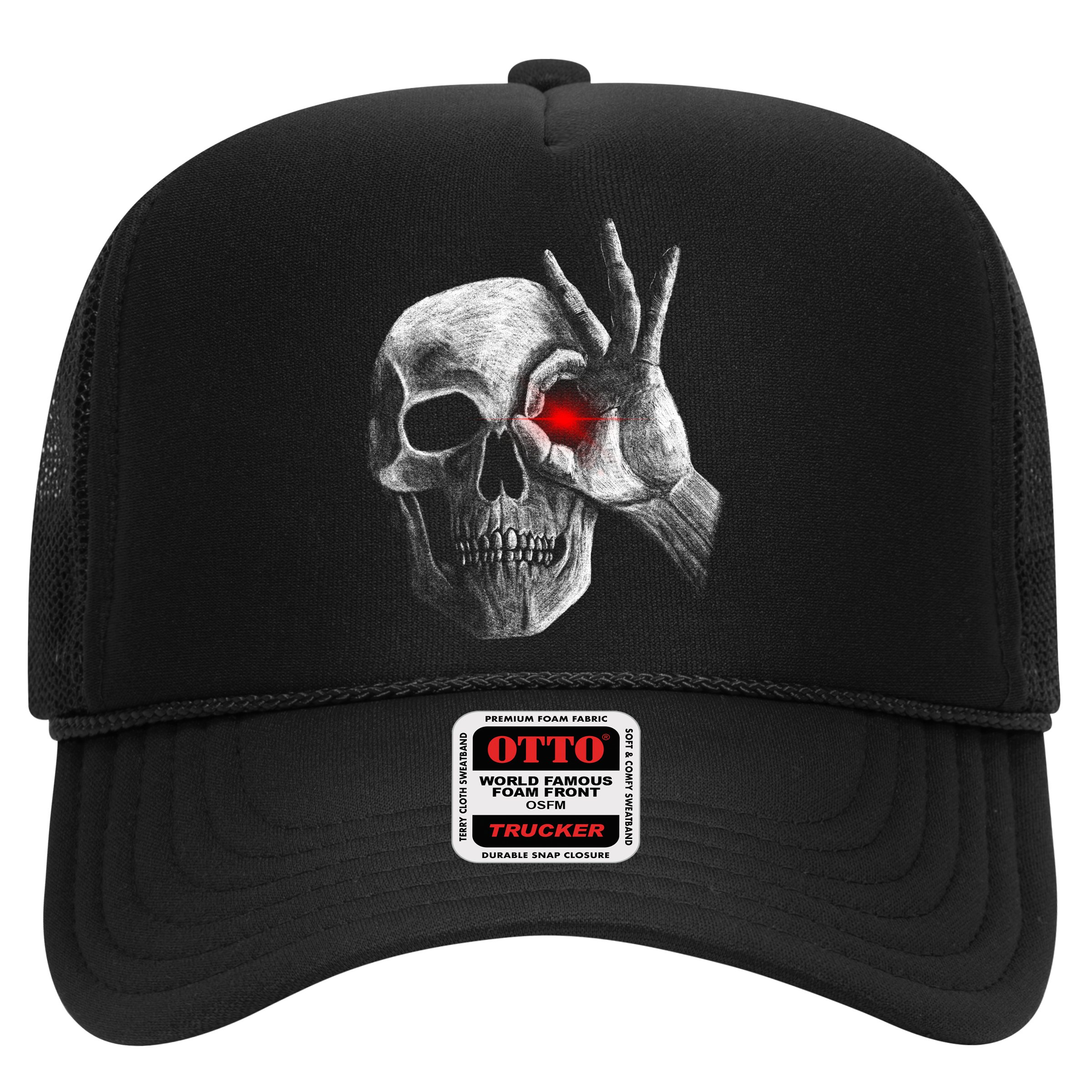 Skeleton Glowing Eye Hat