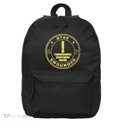 Stay Grounded Electrician Wiring Electrical Work Wireman 16 in Basic Backpack