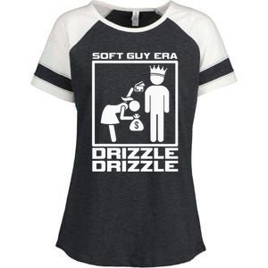 Soft Guy Era Drizzle Drizzle Enza Ladies Jersey Colorblock Tee