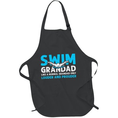 Swim Grandad Funny Swimming Grandad Of A Swimmer Grandad Apron