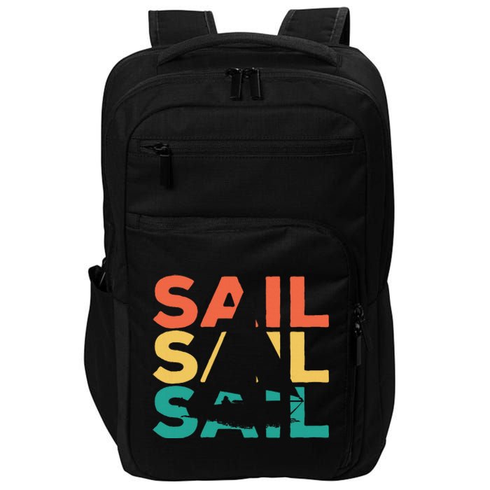 Sailing Gift For Sailors & Skippers Impact Tech Backpack