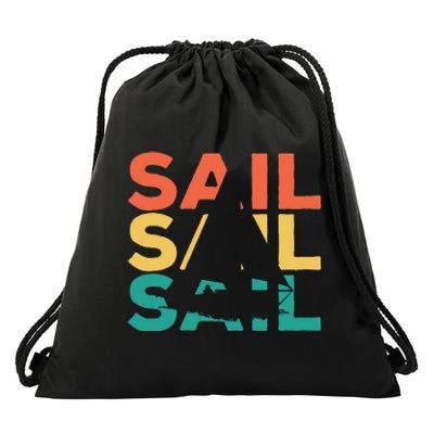 Sailing Gift For Sailors & Skippers Drawstring Bag