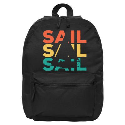 Sailing Gift For Sailors & Skippers 16 in Basic Backpack