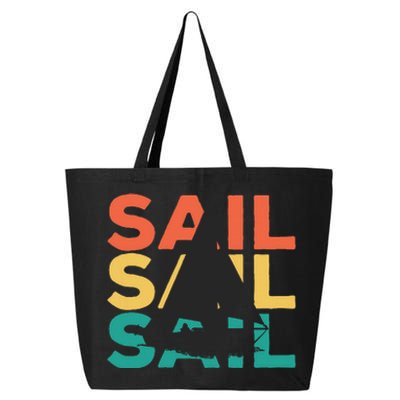 Sailing Gift For Sailors & Skippers 25L Jumbo Tote