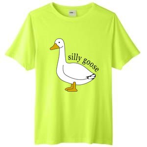 Silly Goose Funny Goose Meme Cute Goose Trendy Clothing Tall Fusion ChromaSoft Performance T-Shirt