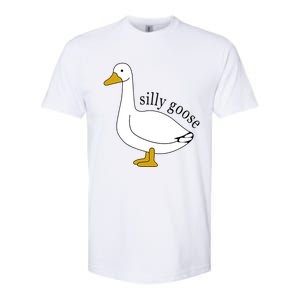 Silly Goose Funny Goose Meme Cute Goose Trendy Clothing Softstyle CVC T-Shirt