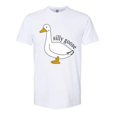 Silly Goose Funny Goose Meme Cute Goose Trendy Clothing Softstyle® CVC T-Shirt