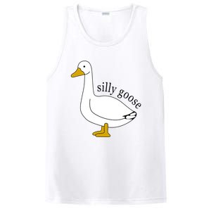 Silly Goose Funny Goose Meme Cute Goose Trendy Clothing PosiCharge Competitor Tank