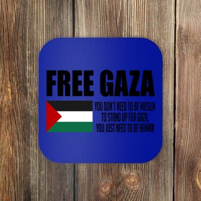 Save Gaza Free Palestine Free Gaza Proud Gaza Palestine Gift Coaster