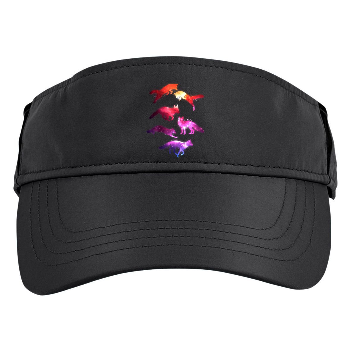 Space Galaxy Foxes Adult Drive Performance Visor
